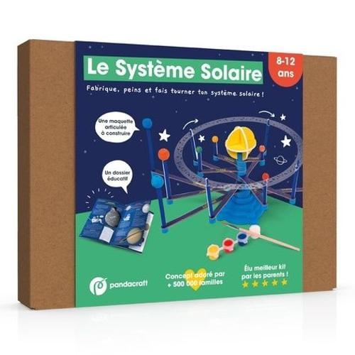 Le Système Solaire - Kit Ludo-Éducatif 8-12 Ans - Fabrique Et Peins Ton Système Solaire Articulé