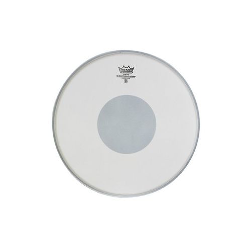 Peau De Caisse Claire 10'' - Remo Cs Controlled Sound Sablée Rond Noir - Cs-0110-10