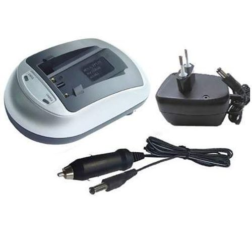 Compatible Chargeur pour KONICA MINOLTA NP-800 et pour NIKON EN-EL, EN-EL1