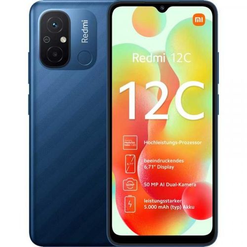 Xiaomi Redmi 12C 4/128 Go Bleu Océan