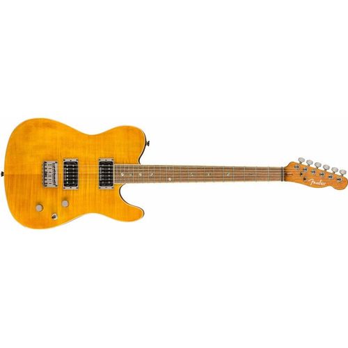 Fender Special Edition Custom Telecaster Fmt Hh - Touche Laurier - Amber