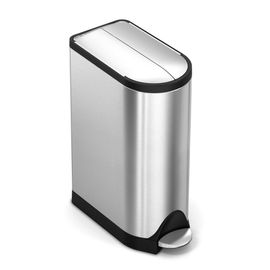 Poubelle Papillon pédale inox 18 l - TS