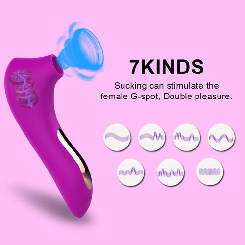 Vibromasseur à 7 vitesses pour femme, jouet sexuel, suceur de mamelon,  Clitoris, stimulateur de chatte, pipe orale, produits érotiques pour  adulte, 18GM11-RedCHINA | Rakuten