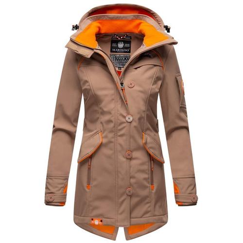 Parka Softshell Femme Soulinaa Marikoo Taupe: Xs