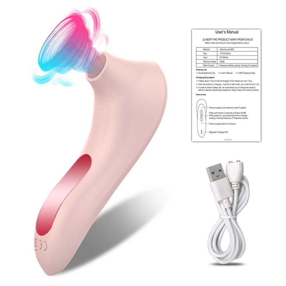 Vibromasseur à 7 vitesses pour femme, jouet sexuel, suceur de mamelon,  Clitoris, stimulateur de chatte, pipe orale, produits érotiques pour  adulte, 18GM11-PinkÉtats-unis | Rakuten