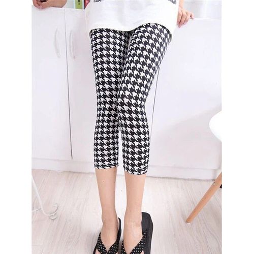 Hakci-Leggings Courts En Polyester Pour Femme,Capris,Jegging,Pantalon Court,Mi-Mollet,Élastique,Monochromatique,Noir,Fitness,Été,Toxique