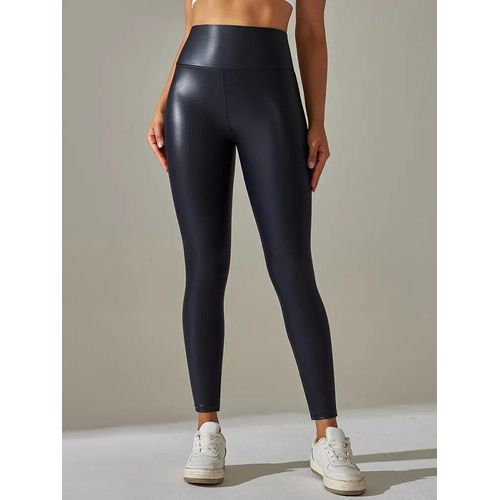 Rooftrellen-Leggings En Cuir Pu Pour Femmes,Pantalons Crayon Taille Haute,Leggings Push-Up Sexy Pour Filles,Pantalons Décontractés,Hanches,Xxxl,