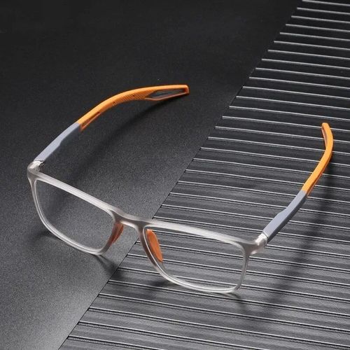 Lunettes De Lecture Anti-Lumière Bleue Pour Hommes Et Femmes,Lunettes D'hypermétropie,Lentille Hd Ultralégère,Lunettes De Vue De Loin,Dioptrie,Vintage Tr90 - Type Orange #D 