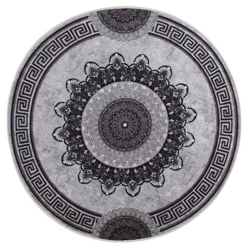 Vidaxl Tapis Lavable Antid¿¿Rapant ¿Õ120 Cm Multicolore
