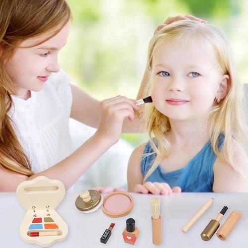 Maquillage Enfant Fille, Palette de Maquillage Enfant avec Coffret