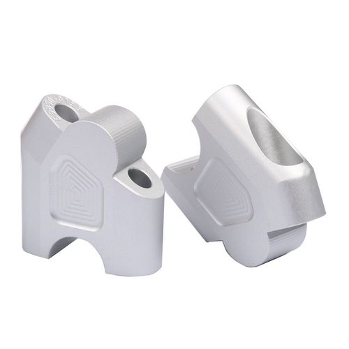 Moto Électrique Véhicule Modification Accessoires Cnc En Alliage D'aluminium Guidon Rehaussement Code Robinet Rehaussement Code 22 Mm 28 Mm
