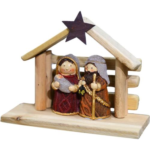 Nativité De Noël # Exquisite Toys Playset Avec L'enfant Jésus,Scène De Crèche Miniature Et Personnages Pour L'histoire De Noël