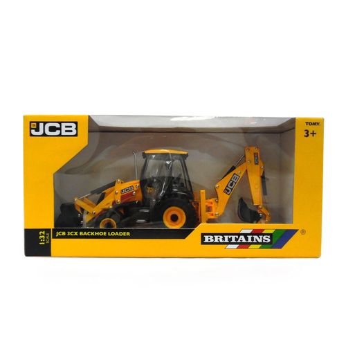 L'univers De La Ferme - Britains 1/32ème 1/32 Tractopelle Jcb 3cx