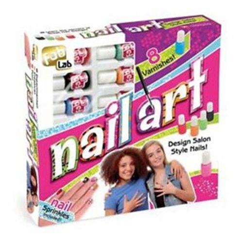 Les Activites Artistiques - Fab Lab Fab-Lab Nail Art - Coffret Onglerie