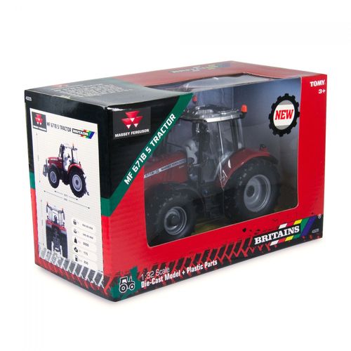 L'univers De La Ferme - Britains 1/32ème 1/32 Tracteur Massey Ferguson 6718s