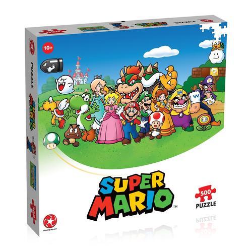 Winning Moves Puzzle Super Mario And Friends 500 Pieces Nouvelle Version