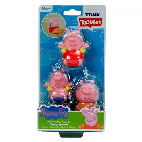 Le Premier Age - Tomy Toomies Bain Peppa Pig  Maman Pig, Peppa Et George