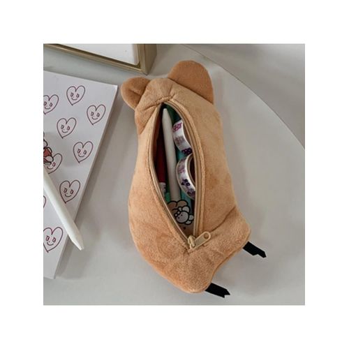 Étui À Crayons En Peluche,Animal Koala Doux,Sac De Rangement Portable Pour Écolière Fille