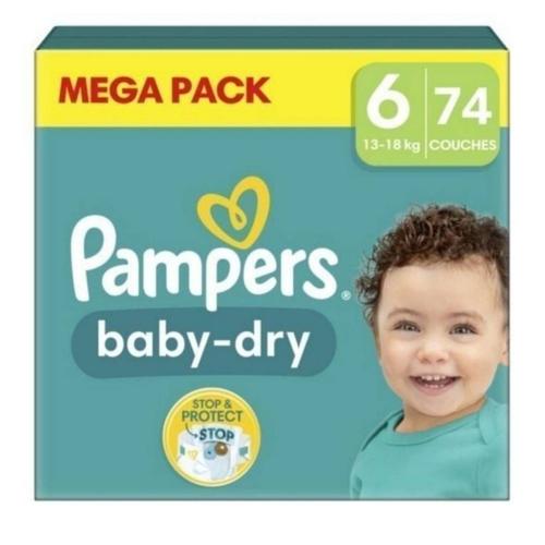 Couche Pampers Babydry Méga Pack T6