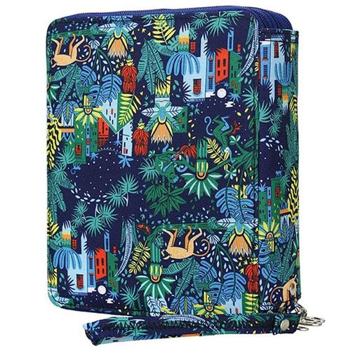 Étui À Crayons De Couleur En Tissu Oxford Avec Compartiments,Porte-Crayon,Porte-Crayons D'interconnexion,Singe,120 Emplacements