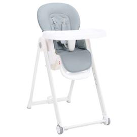 Chaise haute évolutive et réglable gris noir chaise bébé - Ciel & terre