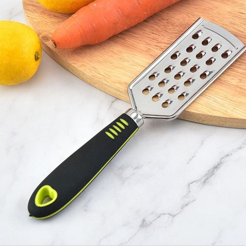 Râpe à fromage en acier inoxydable, avec pinceau, Zester de citron, pour cuisine, ail, gingembre, chocolat, noix de muscade, légumes, Fruits, 3 pièces, H55A