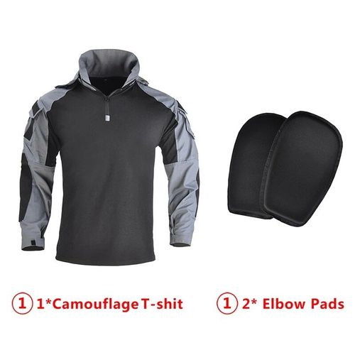 Chemise D'extérieur À Capuche Avec Coussinets Pour Homme,Uniforme De Saut,Chemisier Camsolomon,Tenue De Chasse Airsoft,Vêtements De Camping