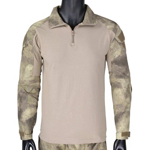 Solomon-T-Shirt Camouflage À Manches Longues Pour Hommes,Chemises De Chasse,Entraînement De Sniper,Randonnée,Paintball,Airsoft,Saut Bdu