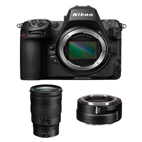 Nikon Z8 Boîtier + Nikon FTZ II + Nikon Z 24-70 mm f/2.8 S NIKKOR