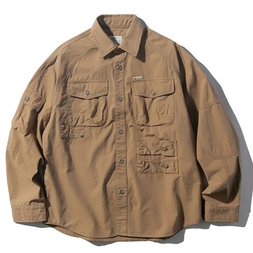 Chemise De Travail Grande Taille Pour Hommes,Veste De Plein Air,Trekking,Randonnée,Entraînement,Camping,Pêche,Salopette D'outils
