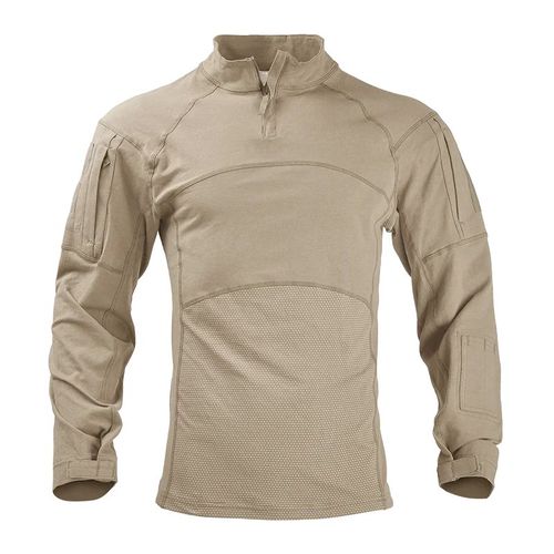 Han Wild-Chemise Longue Camouflage En Coton Pour Homme,Uniforme,T-Shirt Airsoft Multicam,Vêtements De Chasse De L'armée Américaine