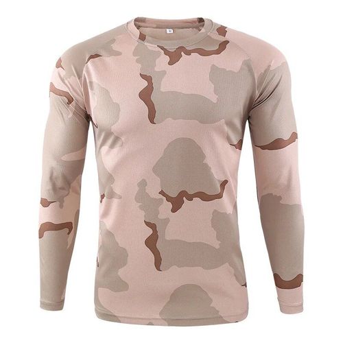 T-Shirt À Manches Longues Dulcamsolomon Pour Hommes,Vêtements De Marque,Chemise De Chasse À Séchage Rapide,Automne,Printemps