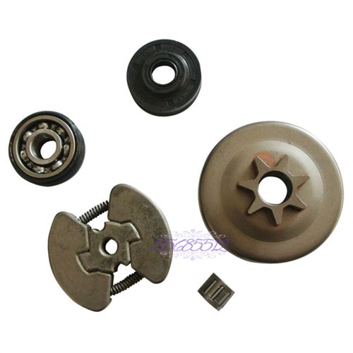 Kit de roulements de roue de pignon de chaîne de tambour d'embrayage adapté à HUSQVARNA 136 137 141 142