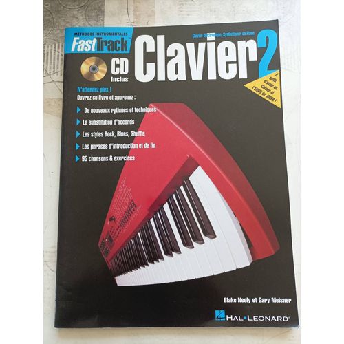 De Haske Europe Fasttrack - Clavier 2 (F) Livre