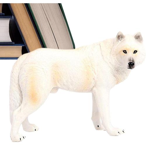 Figurines De Loup,Jouets Figurines De Loup Réalistes # Figurine D'action Animale Pour Collection D'animaux Wolf Cake Toy Gift For Age 3-5 6-12 Kids