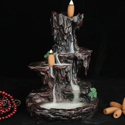 Acheter Brûleur d'encens à reflux en cascade, fontaine d'encens pour  décoration de maison et de bureau
