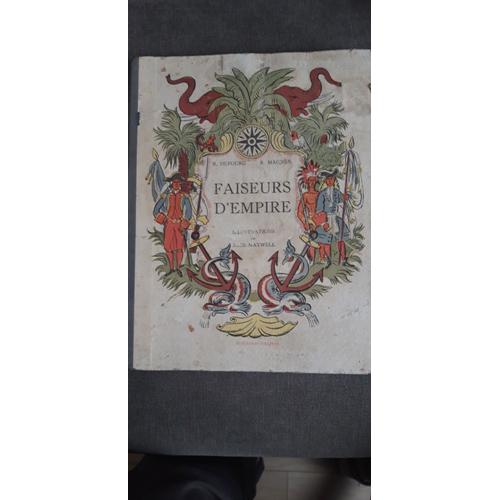 Livre Faiseurs D’Empire Edition Originale De 1945