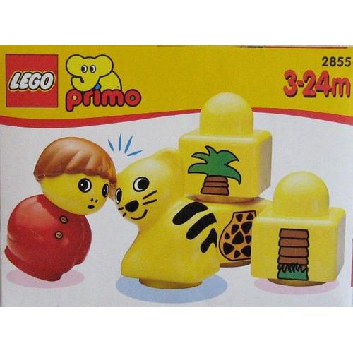 Lego Duplo Primo 2855 Pour Enfant De 6 À 18 Mois Briques Girafe Petit Tigre Et Figurine