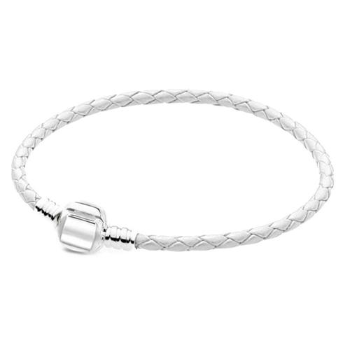 Sc25 - 20cm - Chaîne Plaquée Argent Pour Femme À La Mode Bracelet De Marque Orné De Jolies Breloques Hibou, Serpent, Idéal Pour La Confection De Bijoux Diy