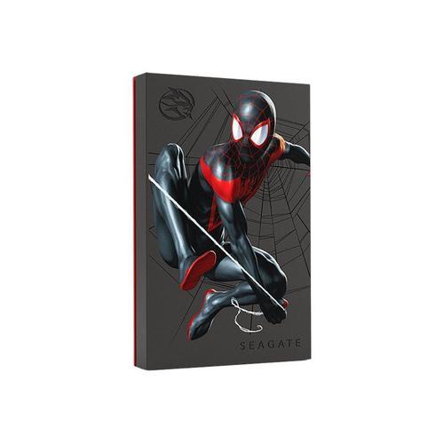 Seagate FireCuda STKL2000419 - Miles Morales Special Edition - disque dur - 2 To - externe (portable) - USB 3.2 Gen 1 - avec 2 ans de Seagate Rescue Data Recovery - pour Sony PlayStation 4, Sony...