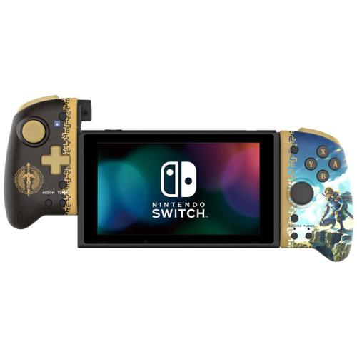 Manette Hori Split Pad Pro Zelda: Tears Of The Kingdom Pour Nintendo Switch Noir Et Vert