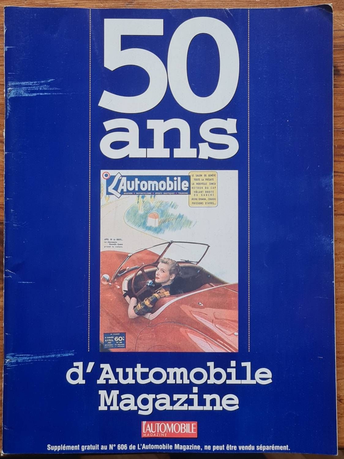 Supplément Au Numéro 606 De L'automobile Magazine 1996