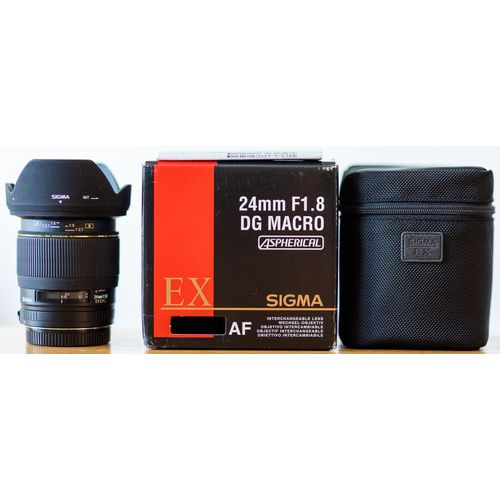 Sigma EF 24mm f1.8 EX DG Macro (Canon)