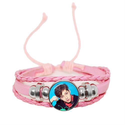 Kpop Bracelets Stray Enfants Art Photo Verre Dôme Bracelet Accessoires Pour Femmes Hommes Bijoux Coréens