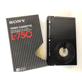 k7 betamax sony L-750
