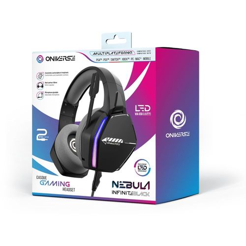 Casque Filaire - Oniverse - Infinite Black