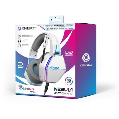 Casque Filaire - Oniverse - Artic White