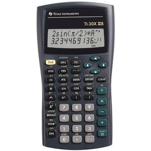 Calculatrice graphique TI-30X IIB noire