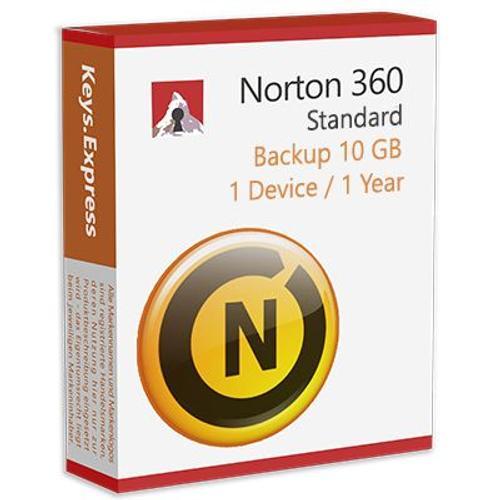 Norton 360 Standard 1d/1y 10gb