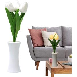 Veilleuse Miroir Tulipe Nuage LED nuage lampe tulipe lampe Veilleuse Fleur  Tulipe Lampe de Table Tulipe Nuage 2 en 1 avec Miroir DIY Lampe Nuage Tulipe  pour la décoration de la maison (